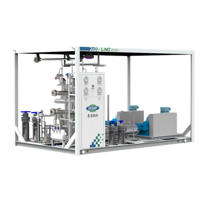 Double Pump LCNG Refueling Skid