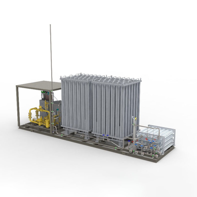 Unmanned LNG Regasification Skid