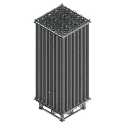 Liquid hydrogen ambient vaporizer