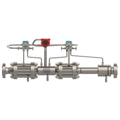 Long-neck venturi gas / liquid two-phase flowmeter